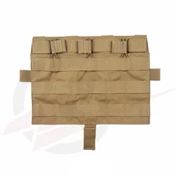 Chaleco táctico M4 para exteriores con panel frontal MOLLE integrado