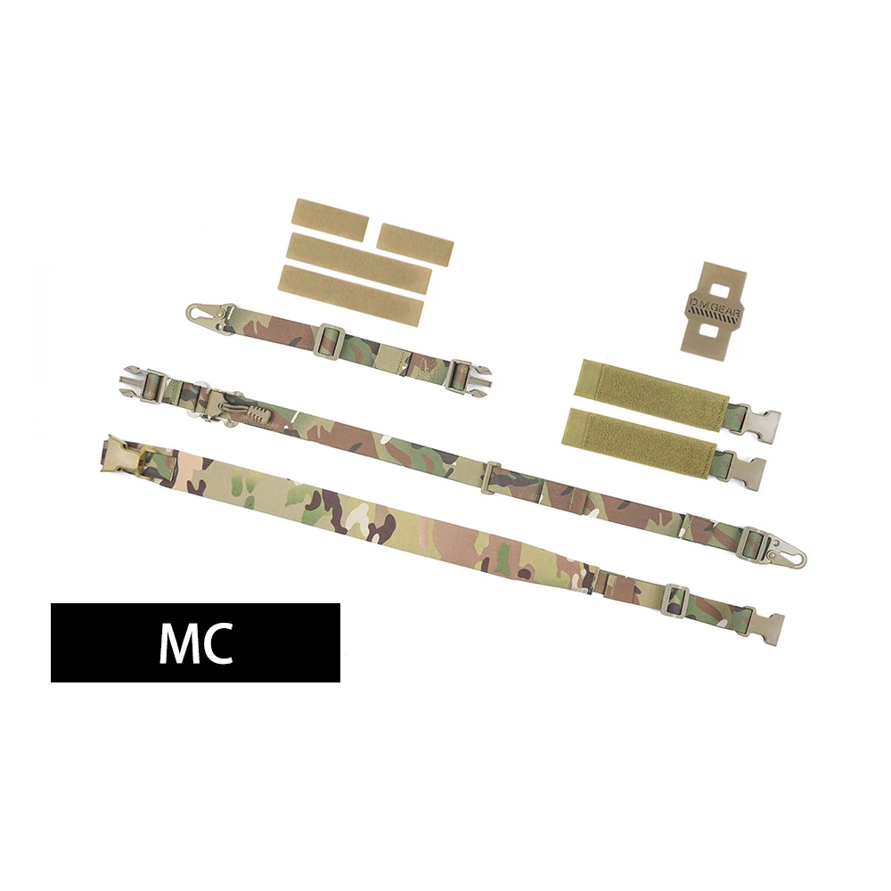 Estilingüe táctico multicam sling rifle 2 puntos tracción rápida VTAC - imagen 4