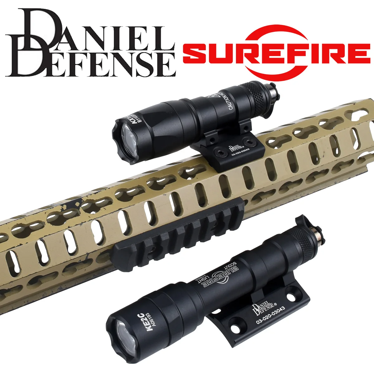 SureFire linterna táctica para armas con soporte lateral M-LOK - imagen 2