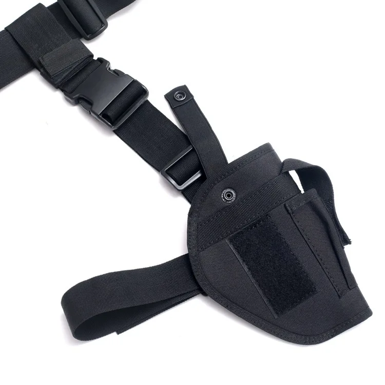 Funda táctica pistola universal de pierna MOLLE para caza aire libre