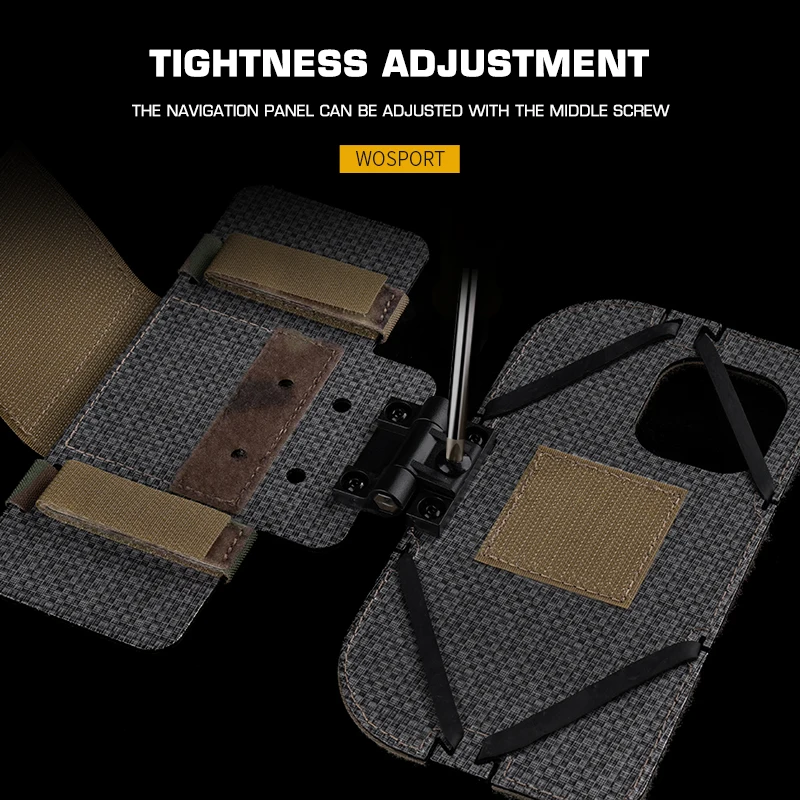 Bolsa plegable táctica para smartphone con soporte en pecho - imagen 2