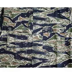 Chaqueta TCU camuflaje tigre algodón hombre