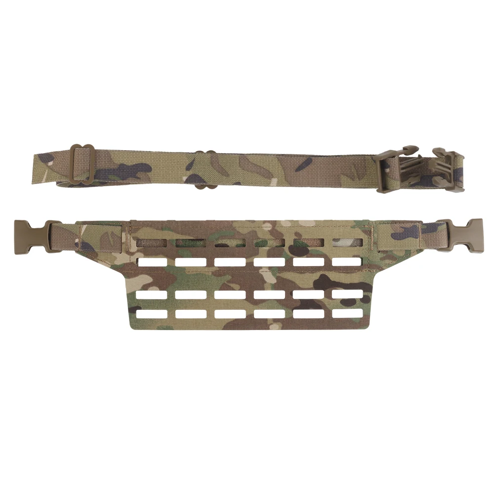 Cinturón táctico MOLLE con panel adaptador