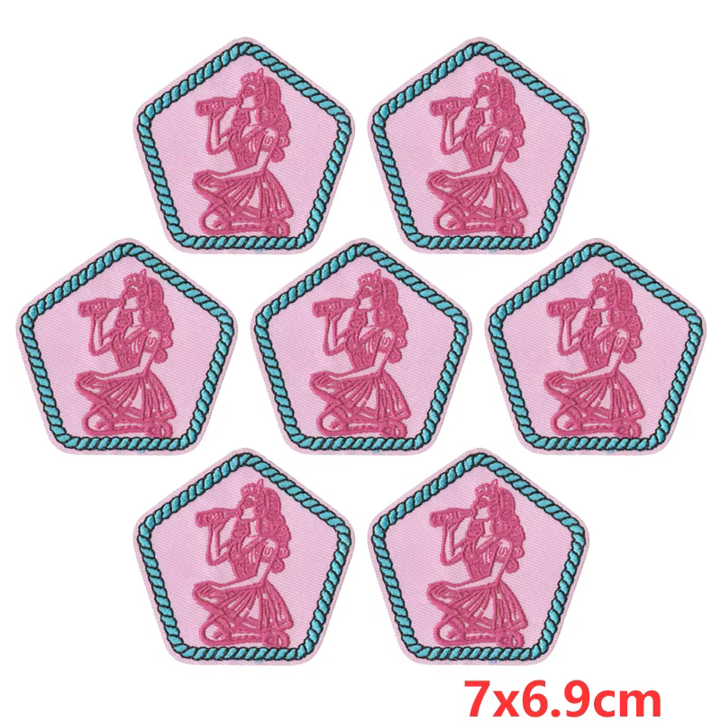 Parche bordado termoadhesivo temática bar para ropa y uniformes - imagen 2