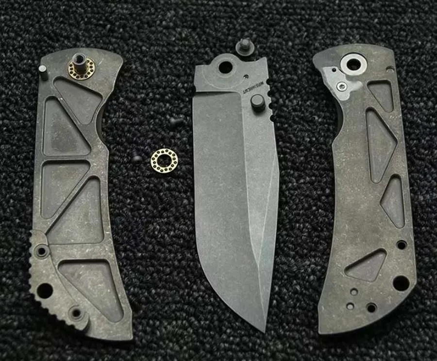 Vista del cuchillo Mac2 para EDC
