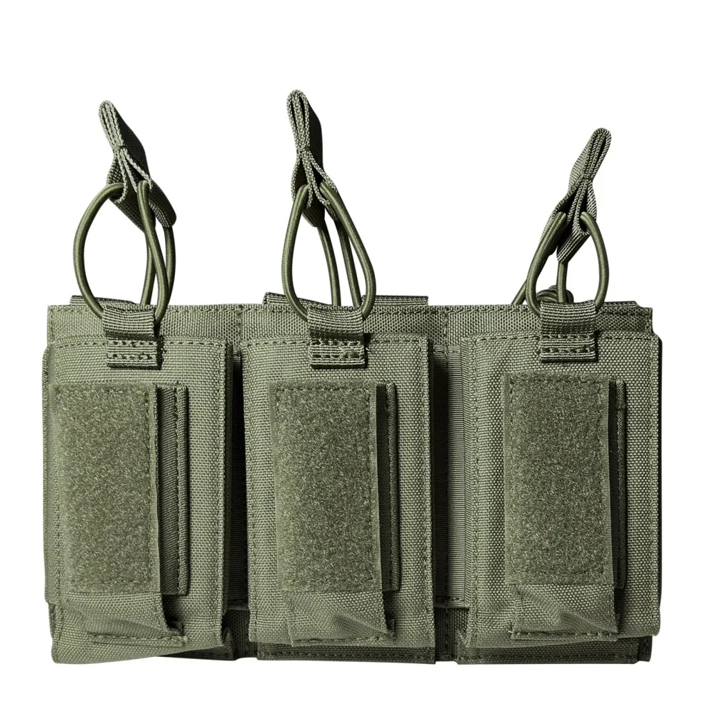 UNIONTAC Porta Revistas Táctico MOLLE Triple Nylon 1000D 5,56 9mm - imagen 2