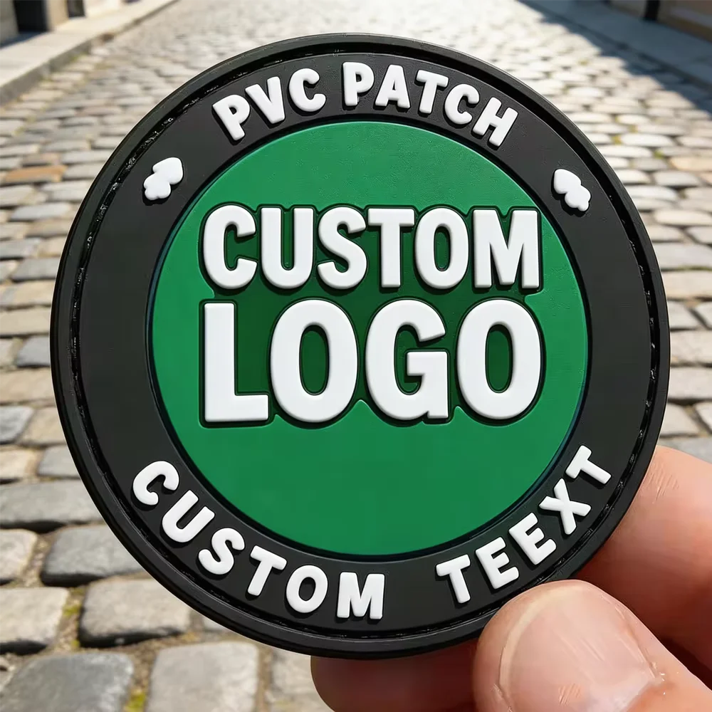 Parche táctico PVC 3D bordado personalizable goma blanda - imagen 5
