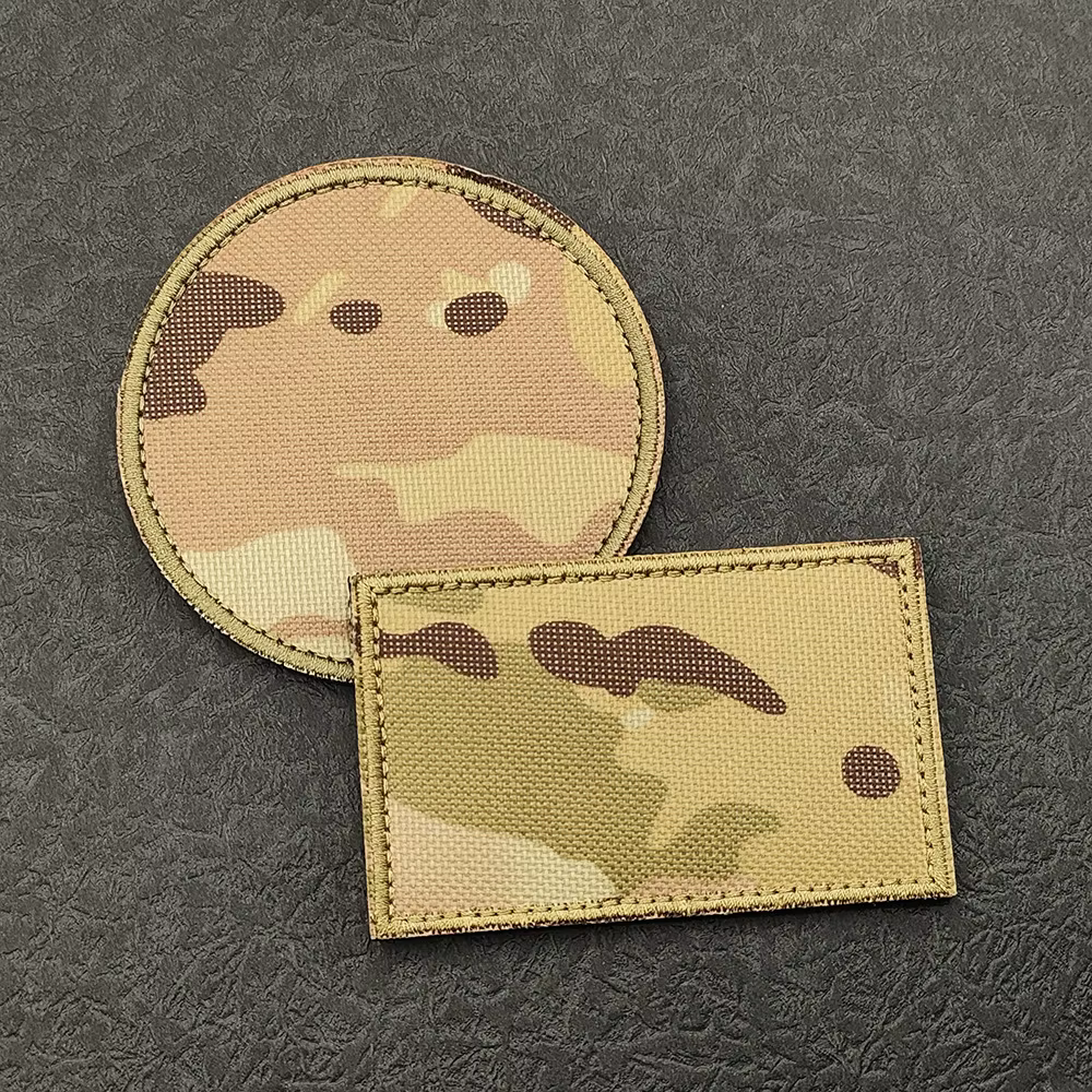Parche camuflaje con velcro
