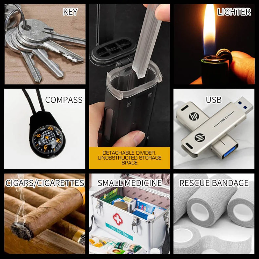 Estuche táctico MOLLE resistente al agua para baterías y herramientas - imagen 2