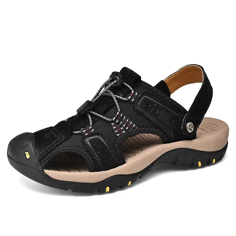 Sandalias romanas verano hombre – Cuero genuino - imagen 2