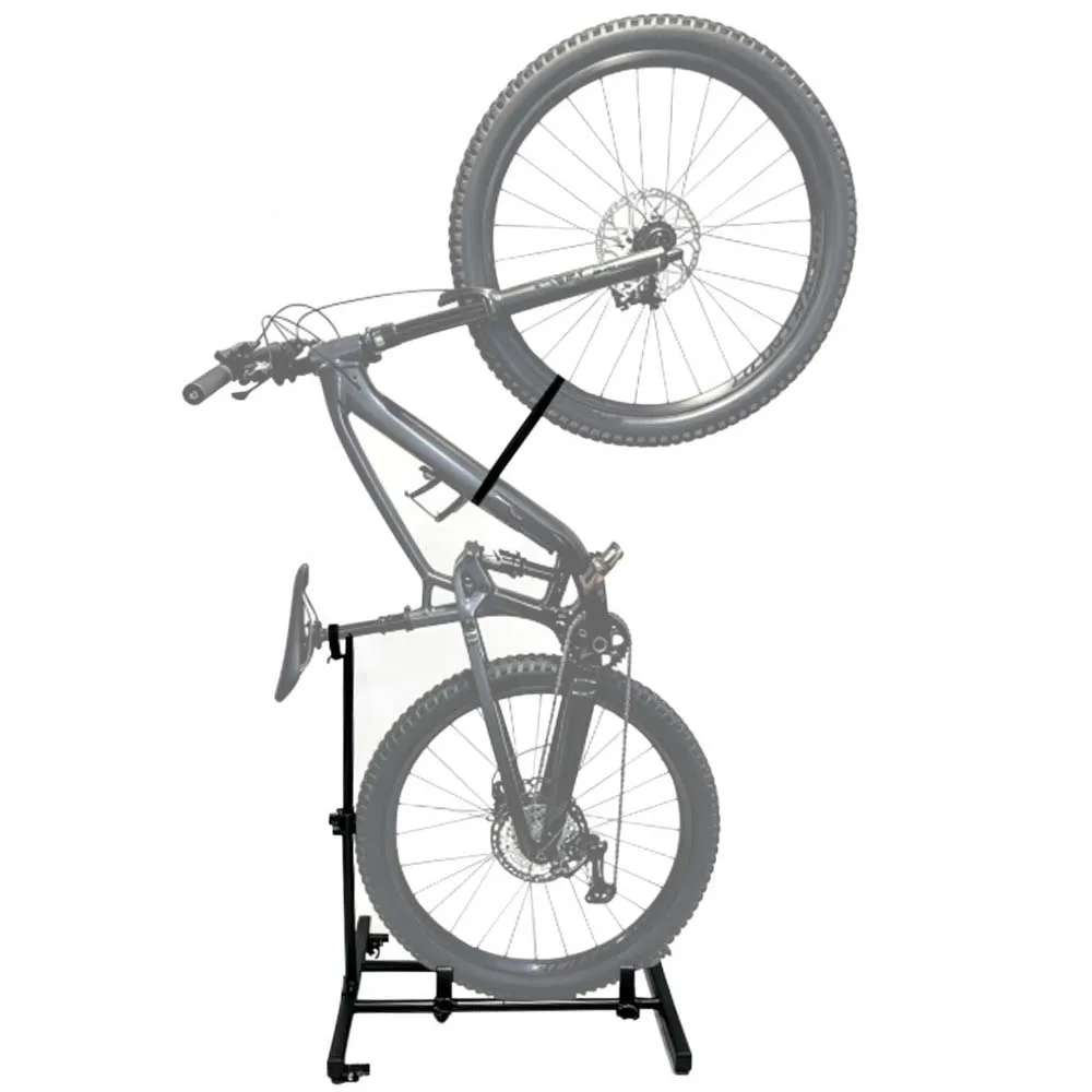Soporte vertical tipo L para bicicletas