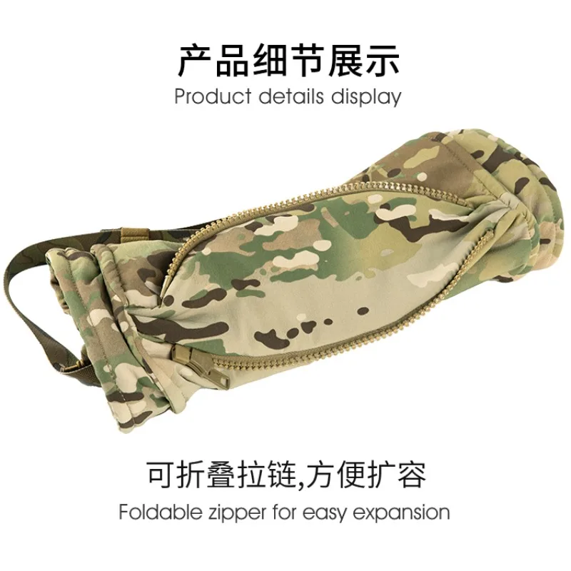 Calentador de manos táctico camuflaje para exterior invierno