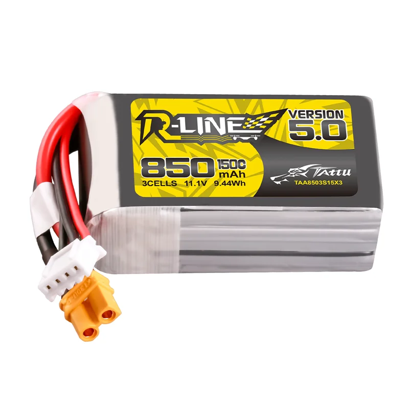 Batería LiPo detalle de conectores y cableado