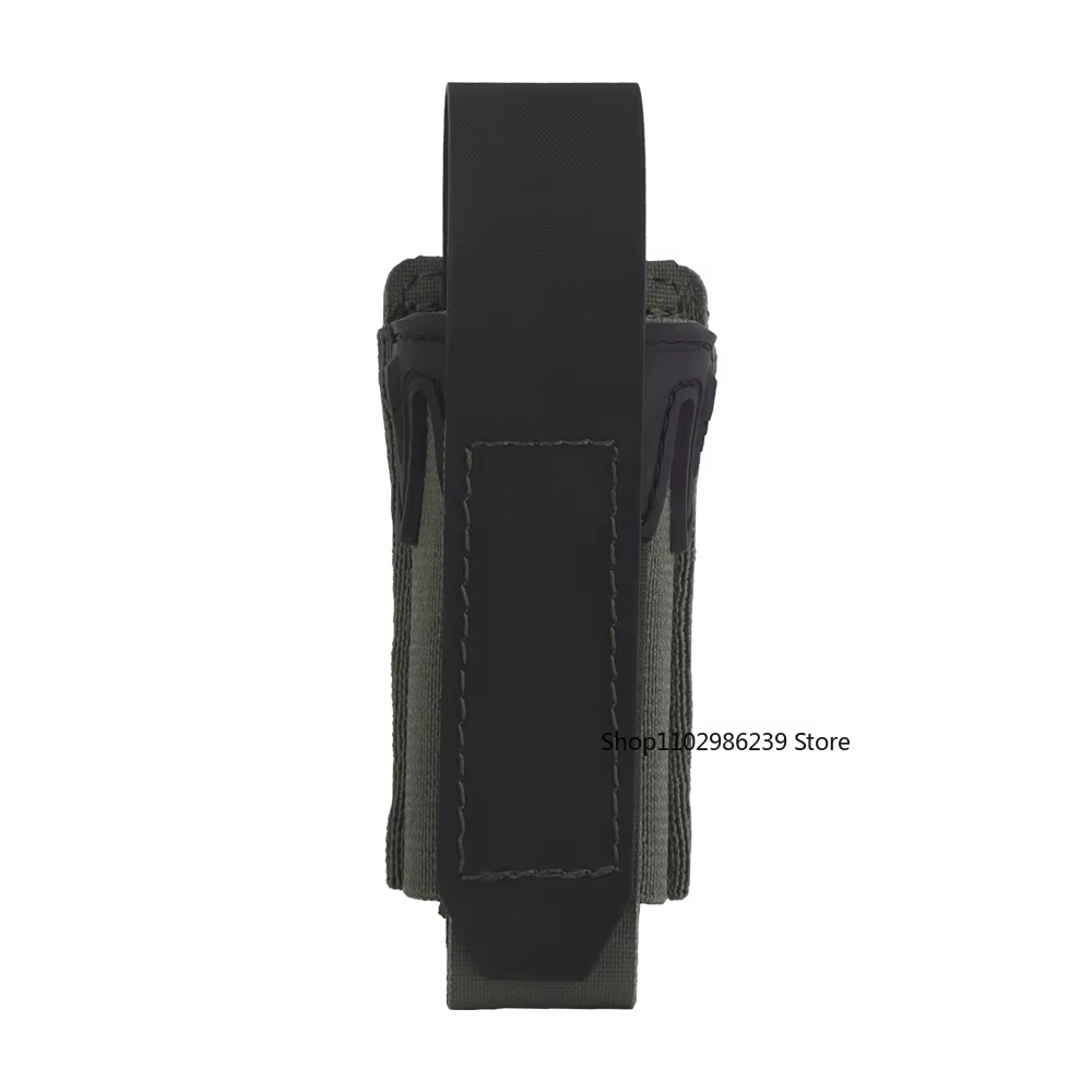 Portacargadores MOLLE 9mm con tapa - Liberación rápida táctica - imagen 4