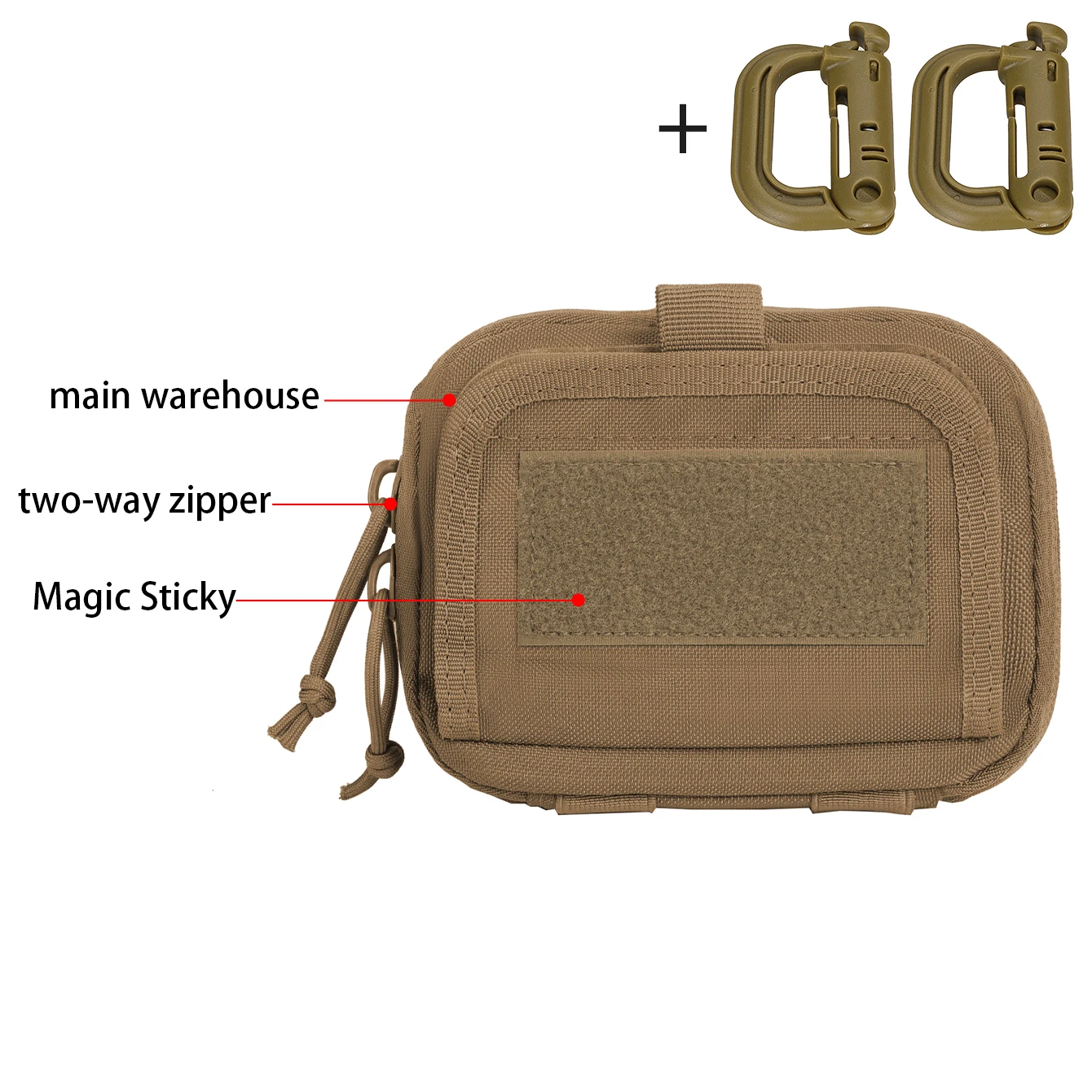 Bolsa compacta para caminatas y salidas