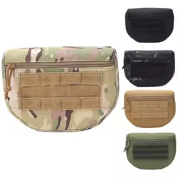 Riñonera táctica Molle camuflaje resistente para caza y porte EDC