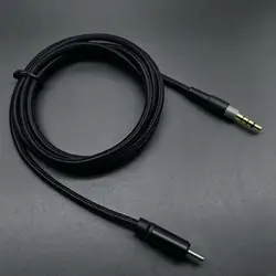 Cable USB-C a Jack 3,5 mm HiFi con conectores reforzados