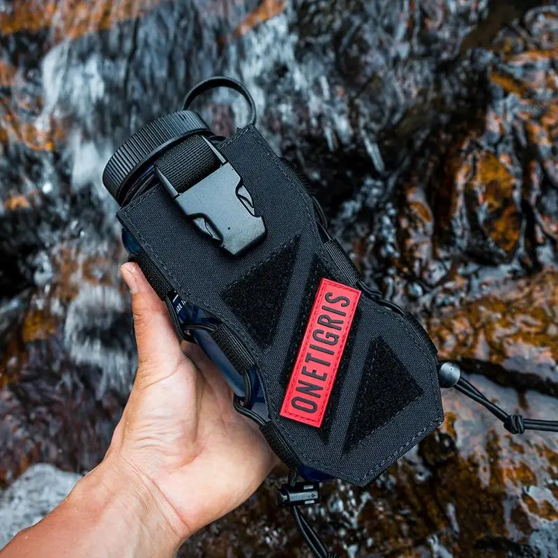 OneTigris Porta Botellas MOLLE ajustable funda ligera cinturón - imagen 2