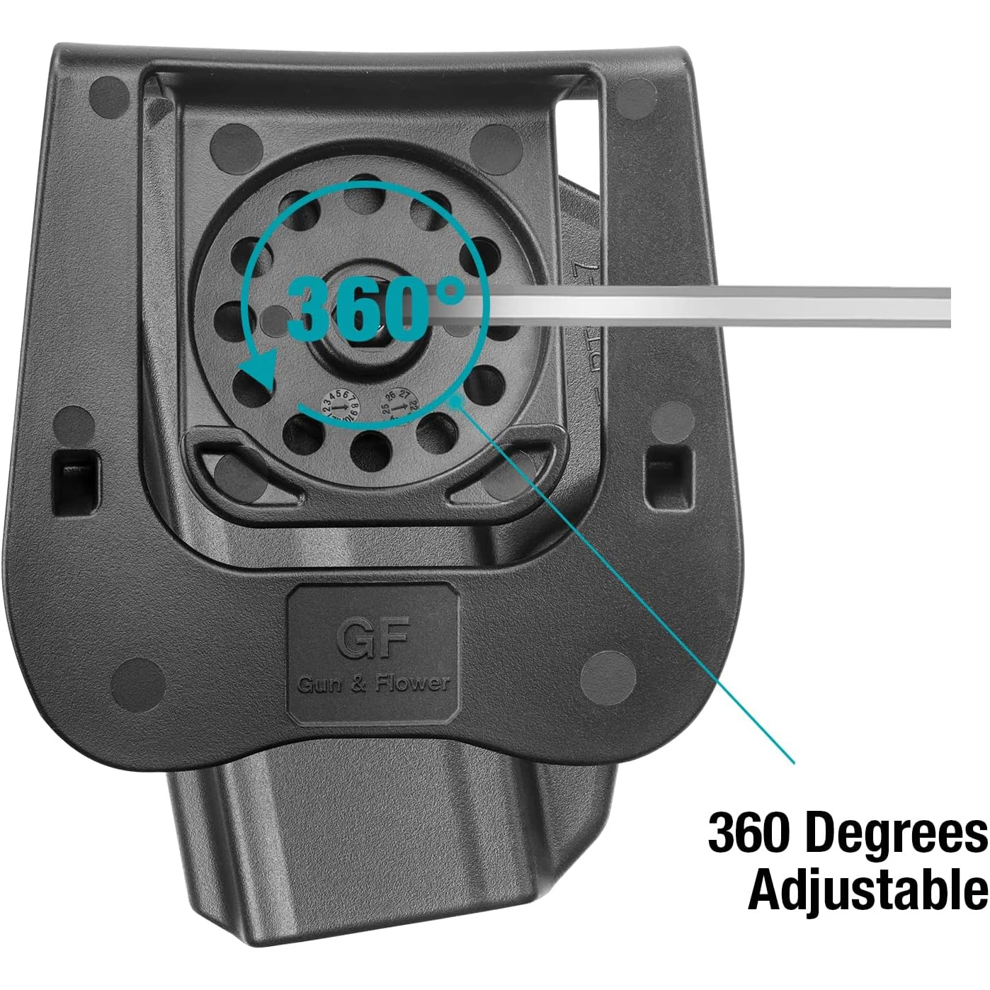 Funda OWB Taurus PT24-7 con Liberación por Dedo – Mano Derecha - imagen 5