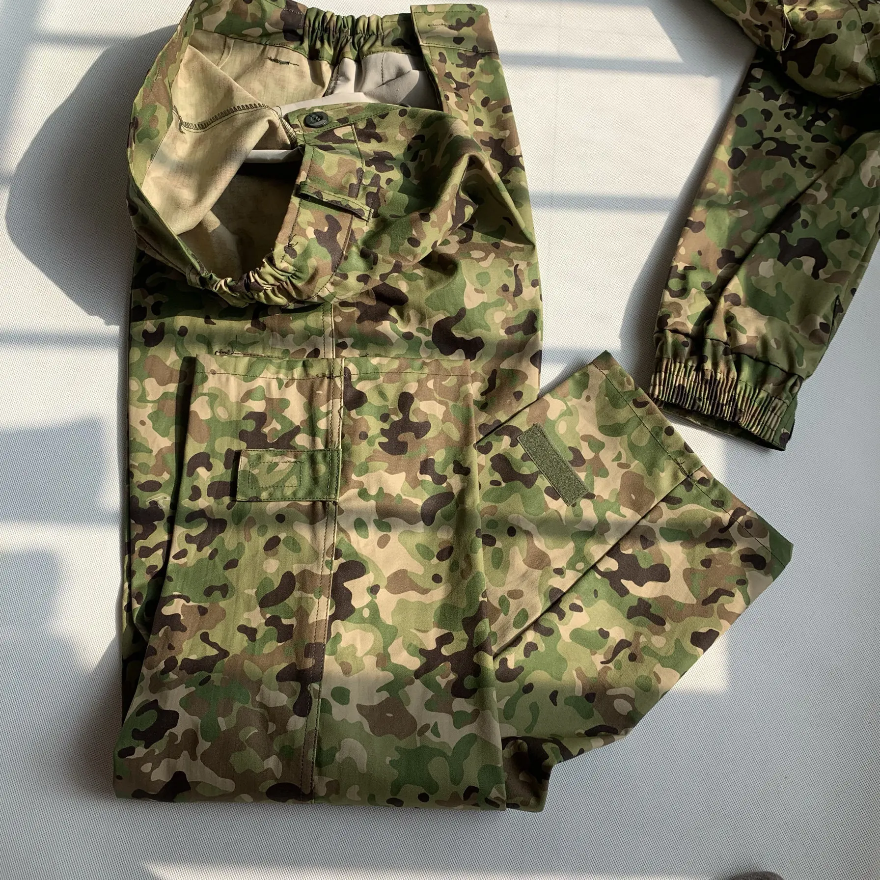 Conjunto camuflaje táctico verde ripstop – equipamiento militar - imagen 5
