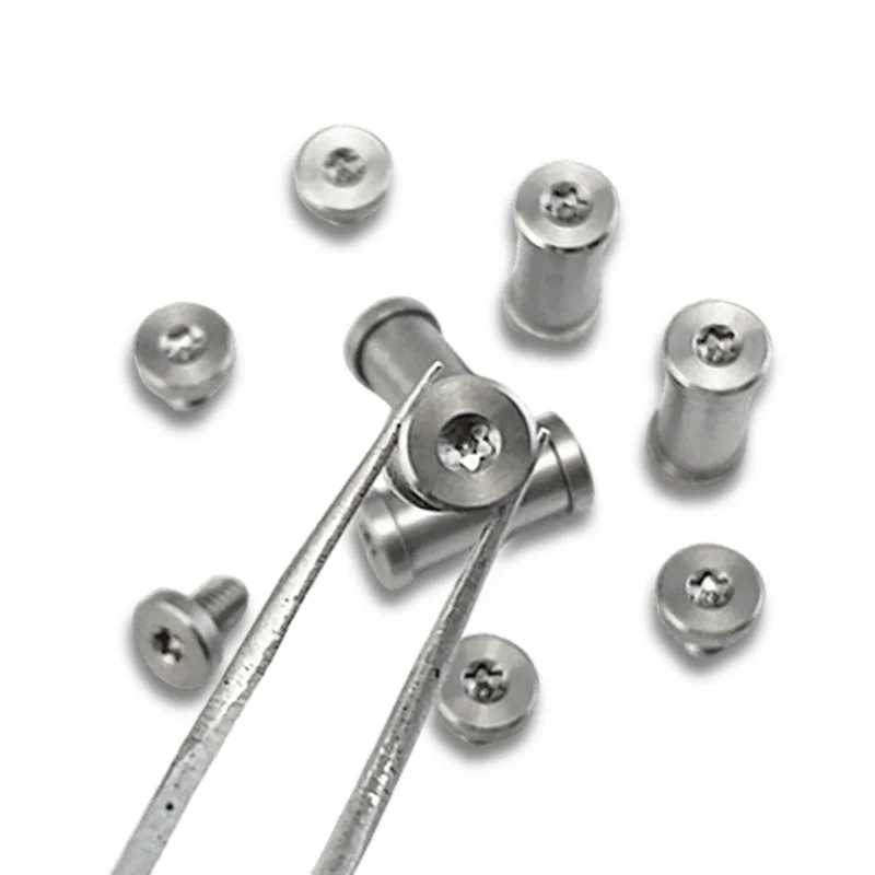 Tornillos T8 cabeza plana acero inoxidable para cuchillos tácticos - imagen 2