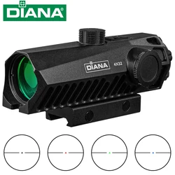 DIANA Mira telescópica punto rojo réflex para rifle de caza