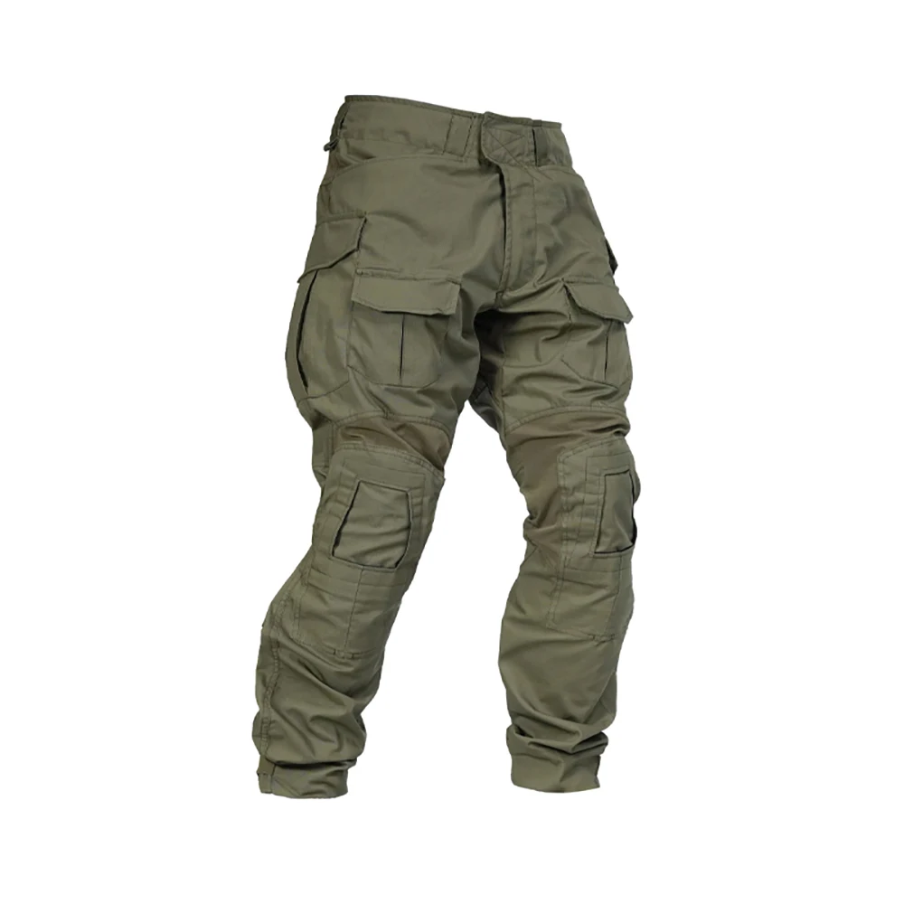 Pantalones tácticos cargo con rodilleras ripstop para senderismo - imagen 3