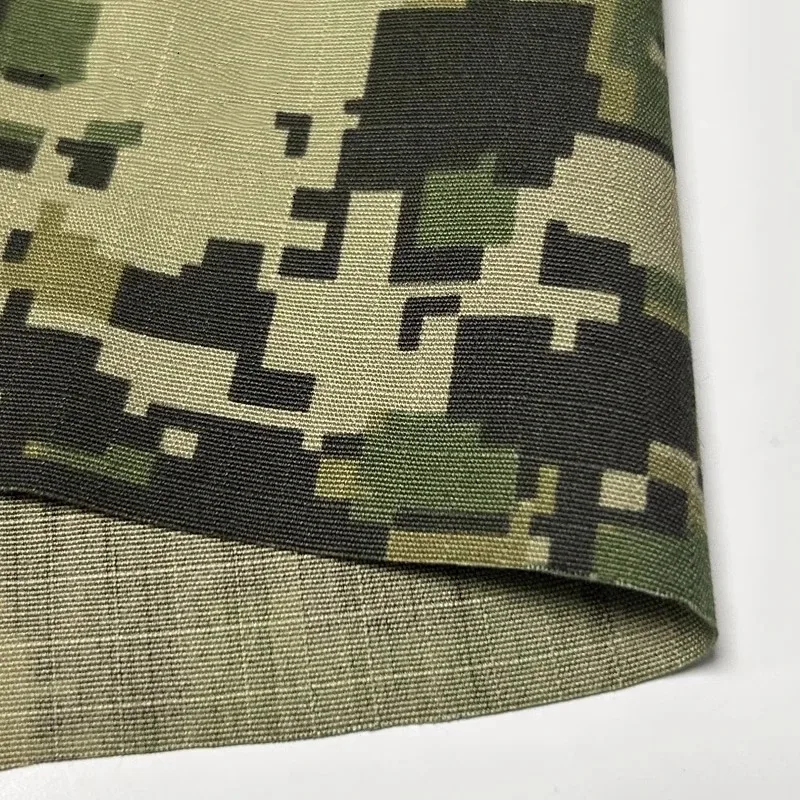 Tela de camuflaje militar impermeable de nylon y algodón, DIY - imagen 5