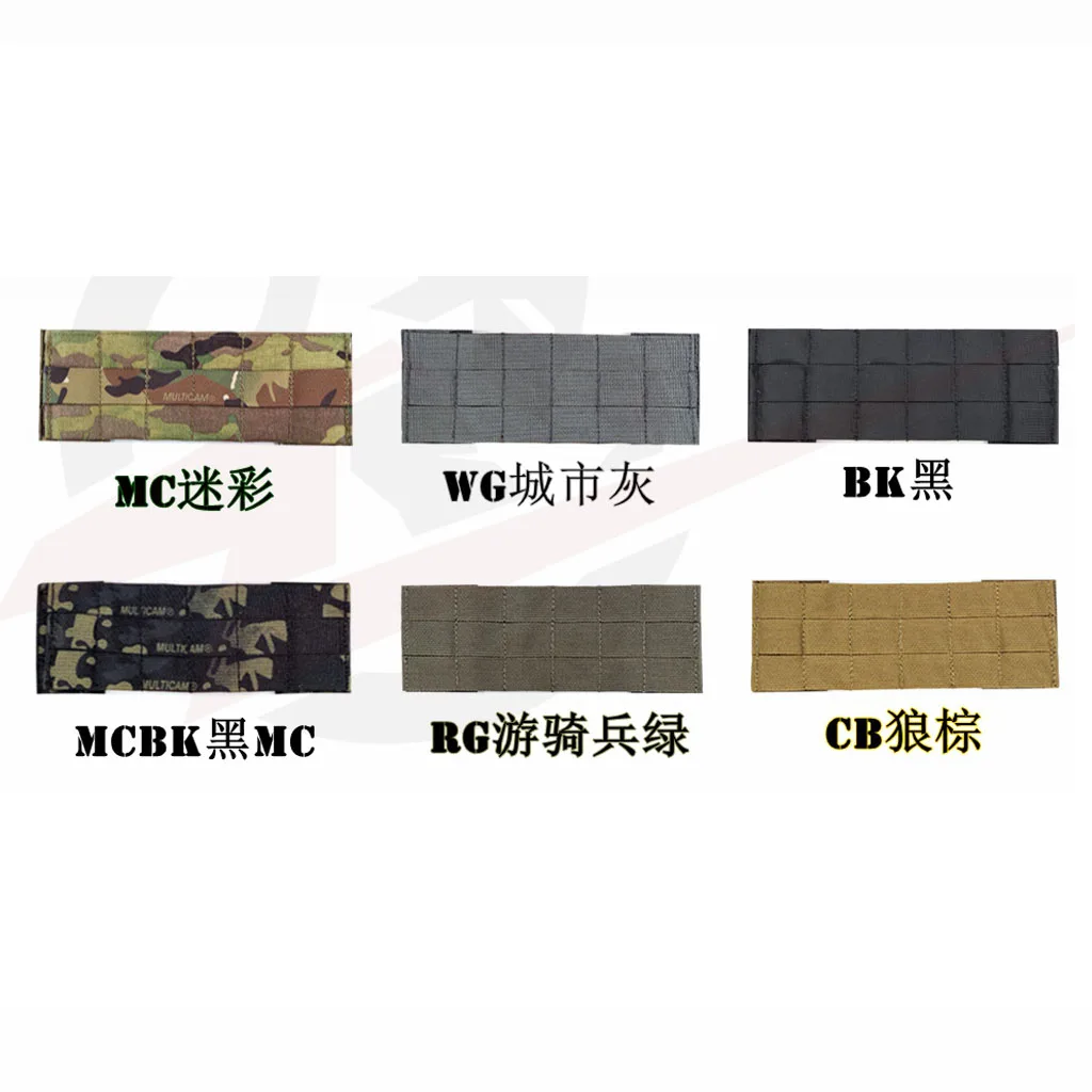 Panel adaptador MOLLE portacargas en negro para D3CRM