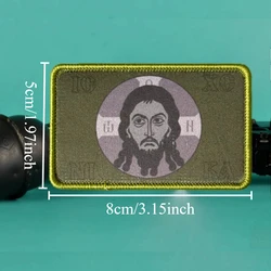 Parche táctico morale bordado con velcro para brazo y mochila