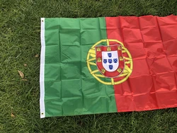 SKY FLAG Bandera de Portugal poliéster resistente exterior e interior
