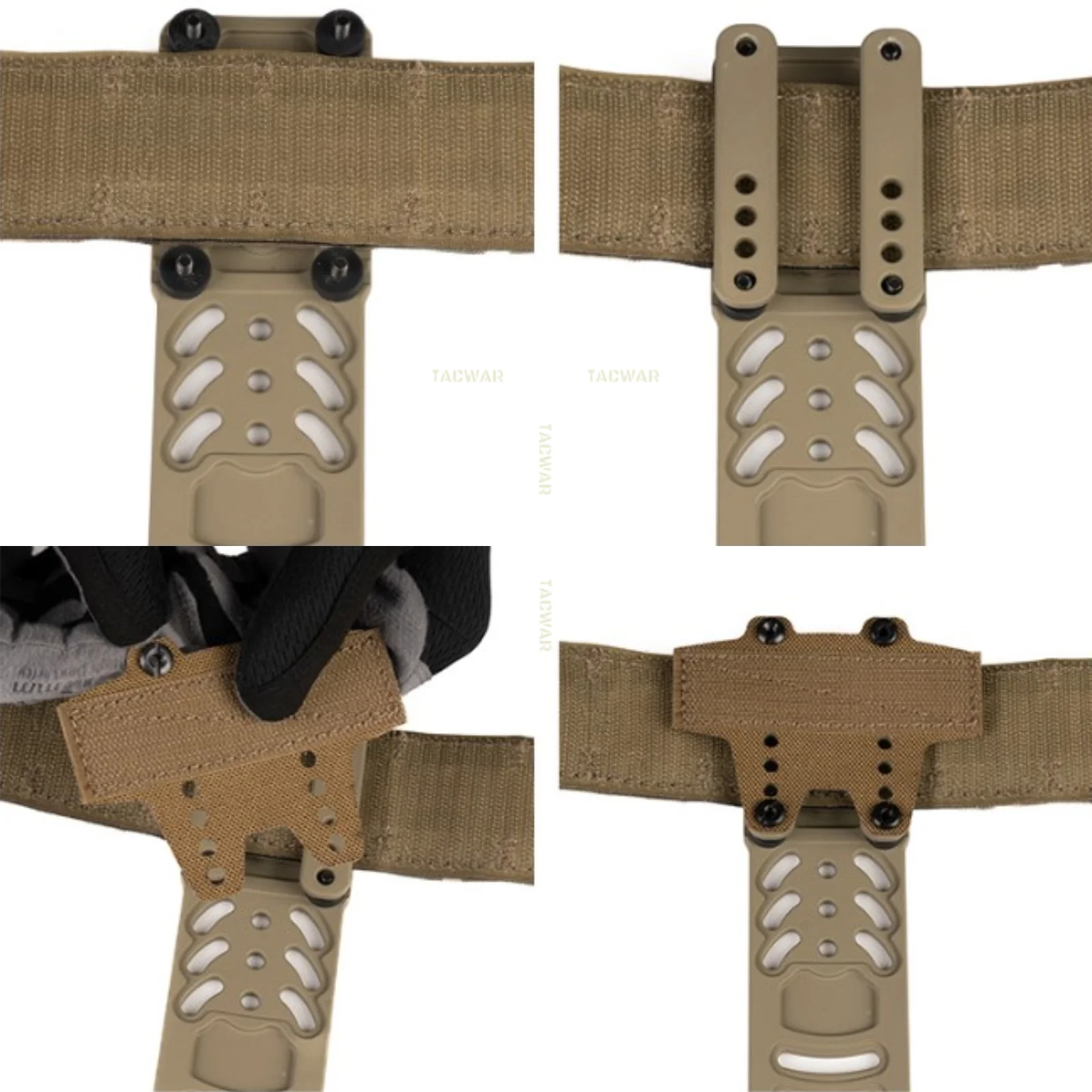 Pierna 2.0 Puente adaptador modular para funda táctica con velcro - imagen 4