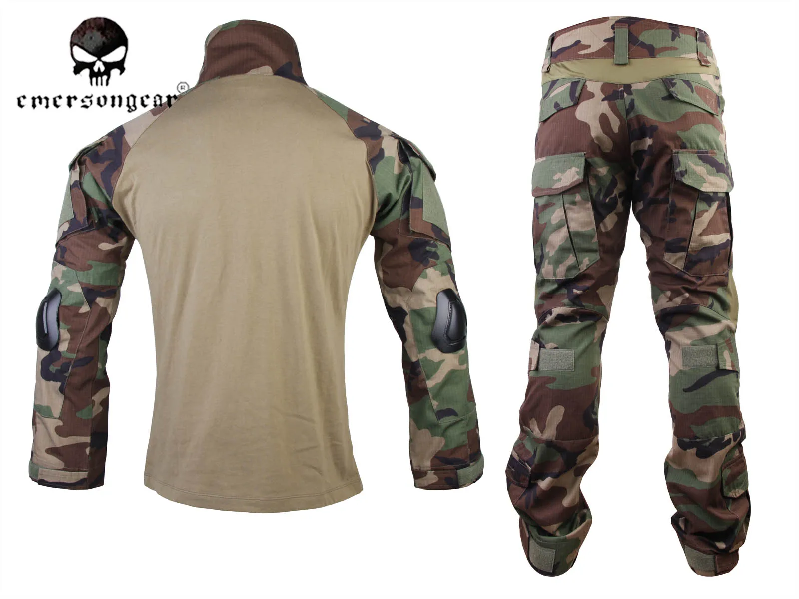 Emersongear Gen2 BDU Airsoft traje combate coderas rodilleras - imagen 5