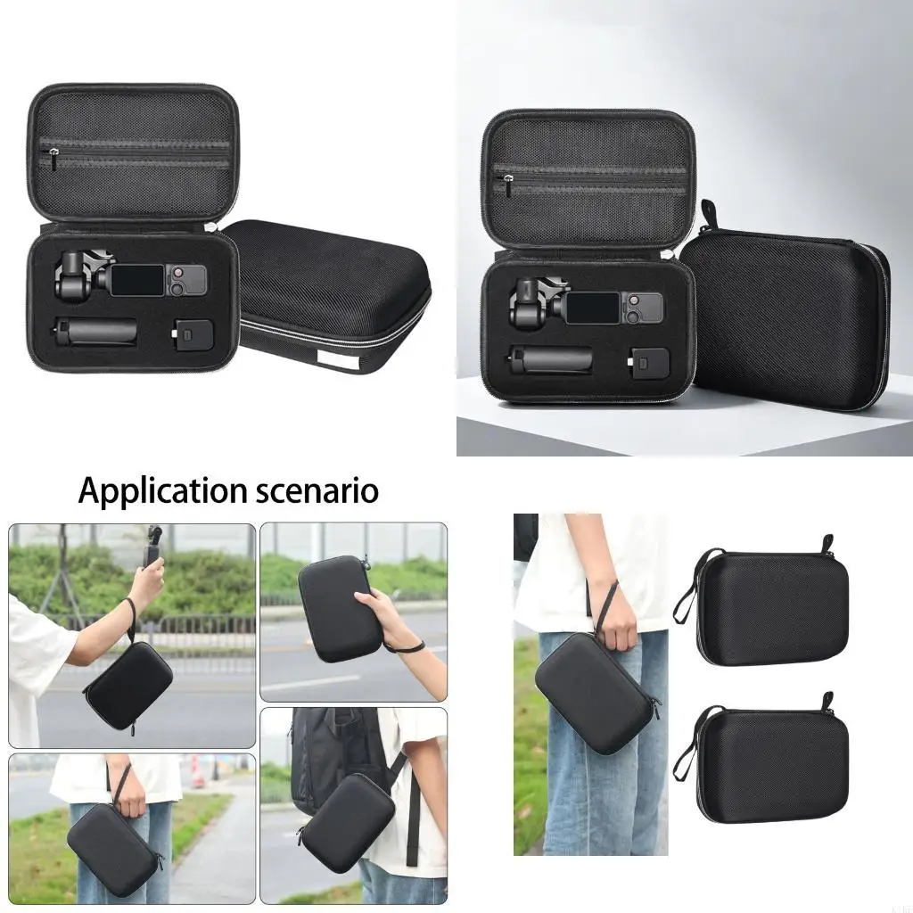 Bolsa táctica impermeable pequeña con carcasa rígida y organizadores - imagen 2