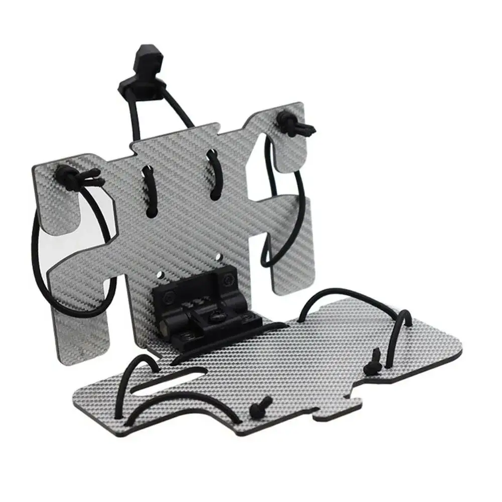 Mesa táctica plegable fibra de carbono con soporte móvil y MOLLE - imagen 2
