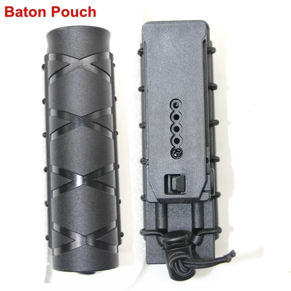 Clip MOLLE giratorio 360 para bastón, spray pimienta y linterna - imagen 5