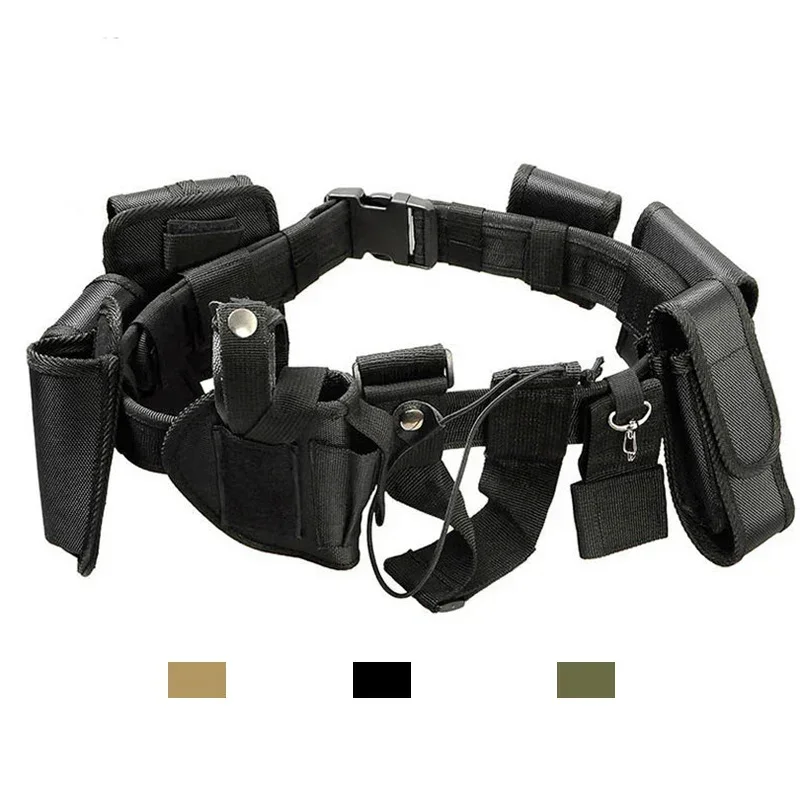 Funda táctica pistolera policial para cinturón táctico MOLLE