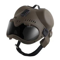 Casco táctico para perro con protección auditiva