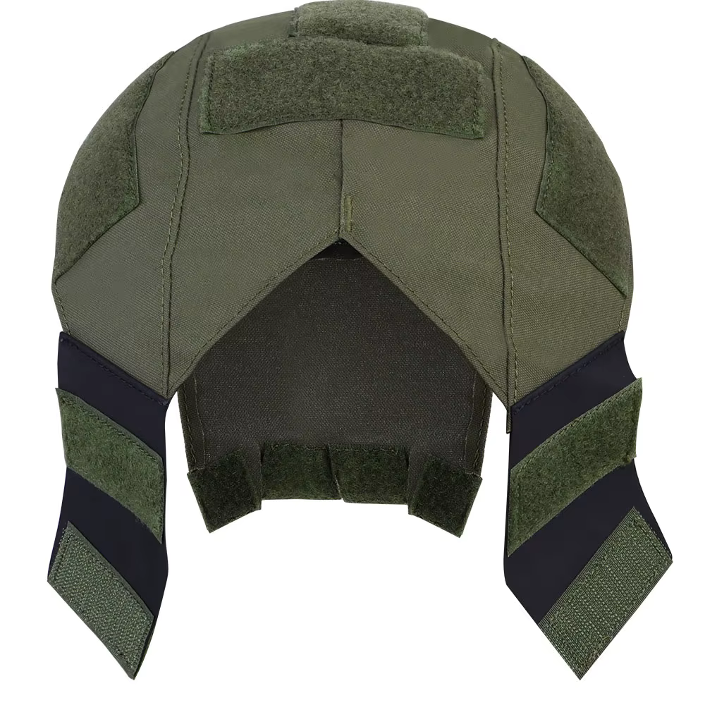 Funda casco M-LOK táctica de tela para airsoft y asalto militar