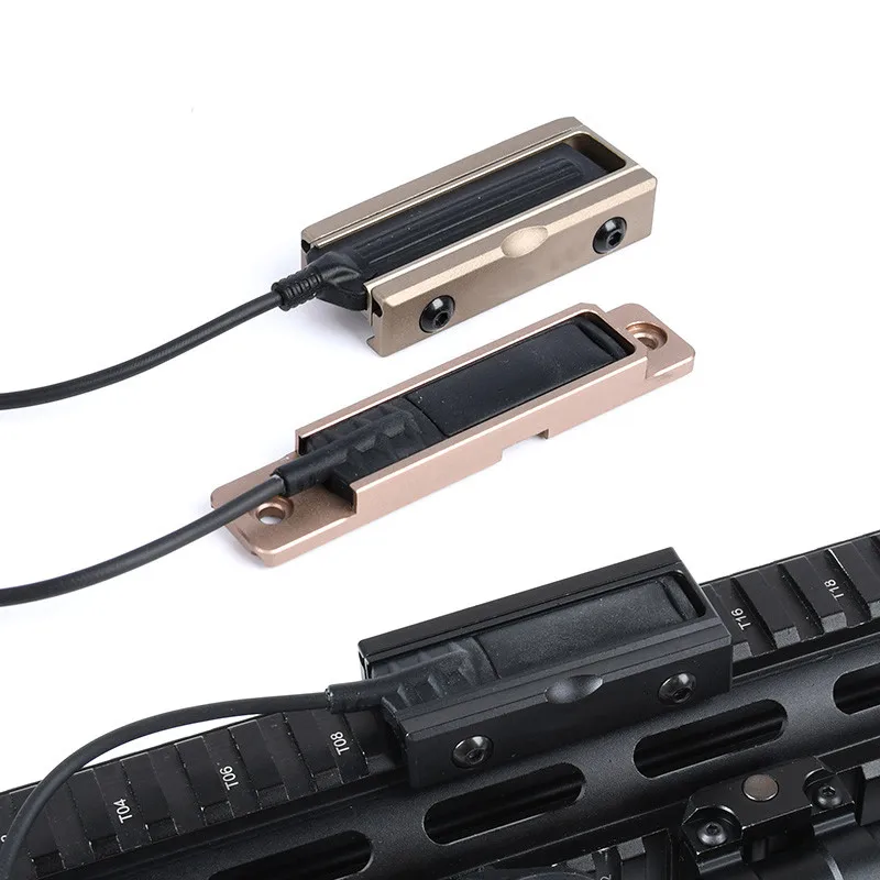 Panel interruptor remoto táctico M-LOK Keymod para linterna - imagen 4