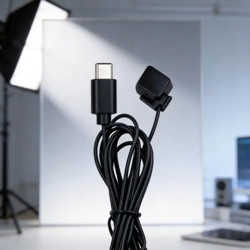 Cable de carga magnético USB‑C para gafas inteligentes
