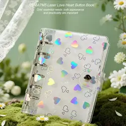 Carpeta PVC transparente plegable 5 agujeros con páginas recargables