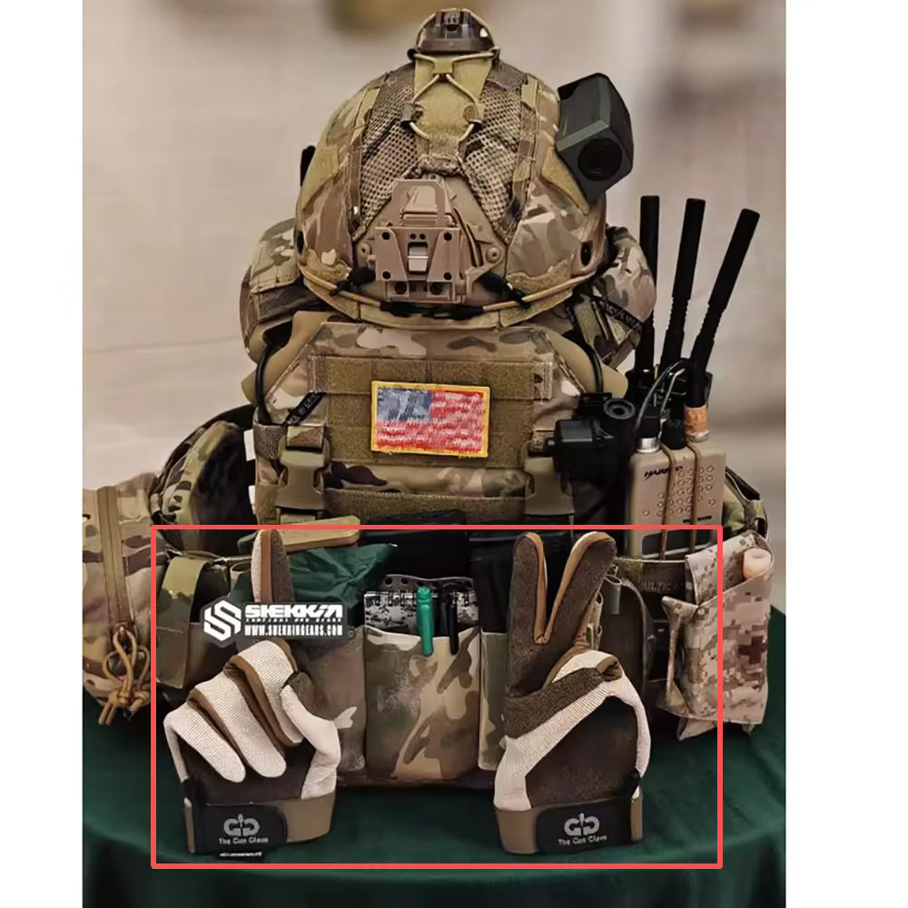 TGG Guantes tácticos militares antideslizantes con pantalla táctil - imagen 3