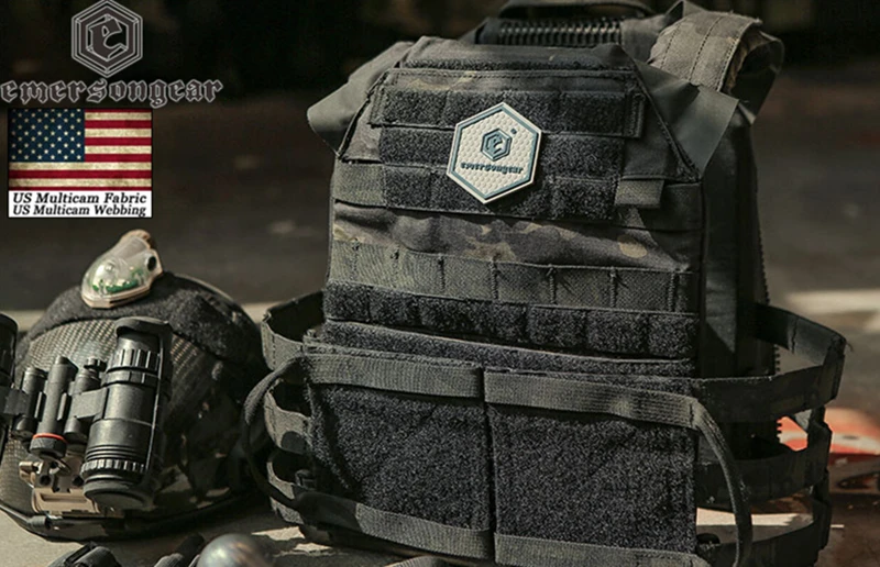 EmersonGear portaplacas táctico JPC MOLLE para placas de caza - imagen 5
