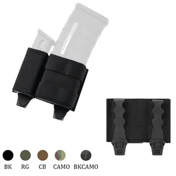 Portacargadores MOLLE para caza con sistema de fijación
