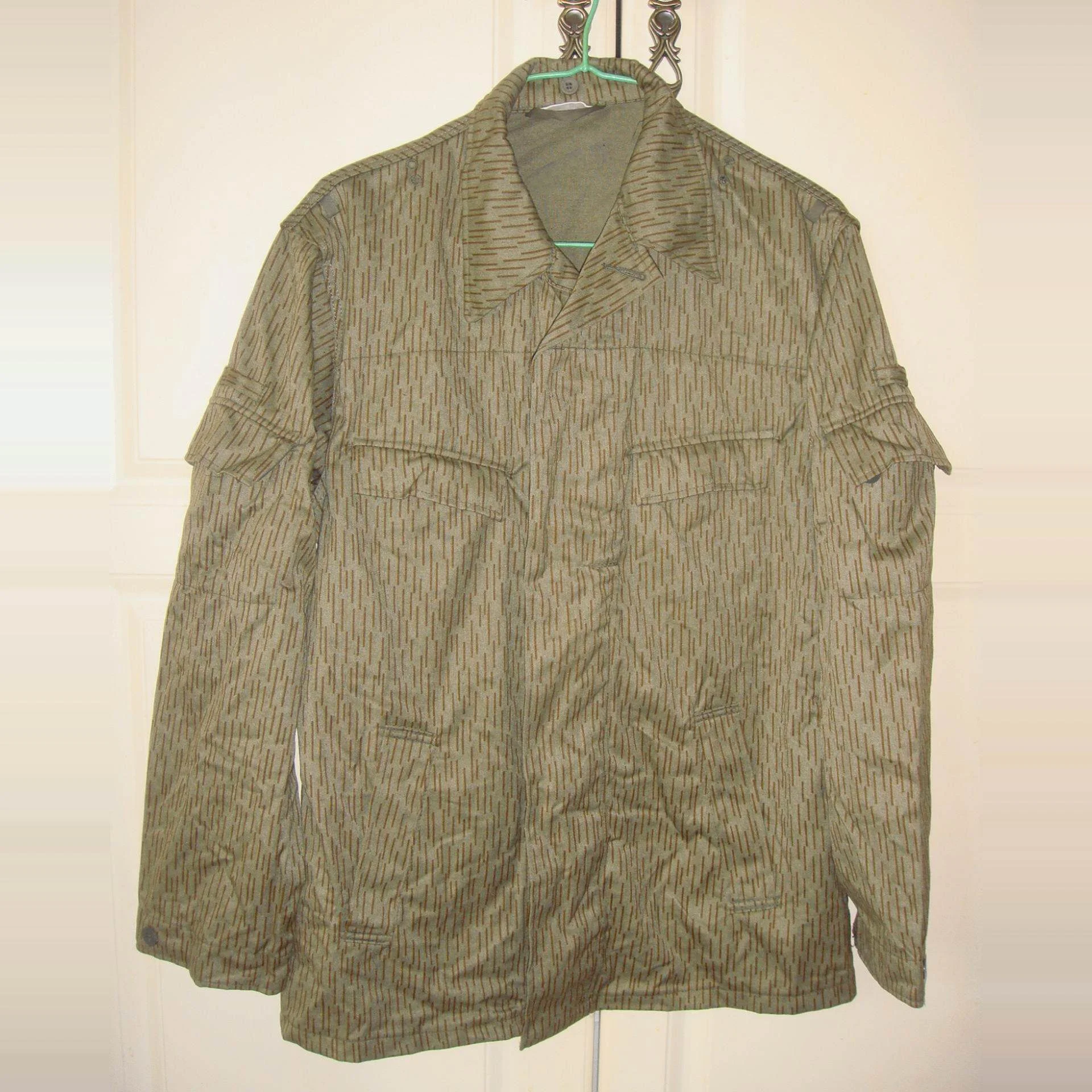 Chaqueta militar camuflaje tipo gota de lluvia ejército alemán - imagen 2