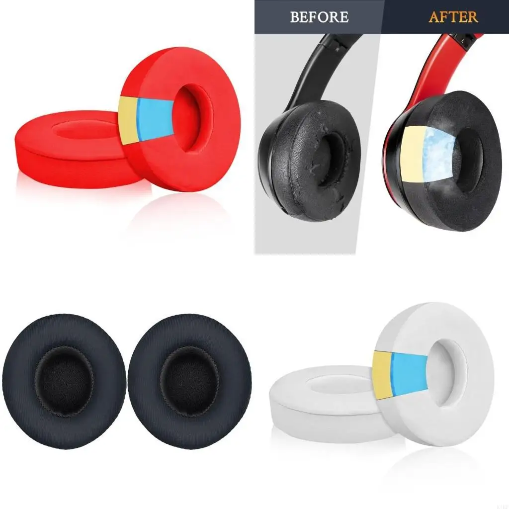 Almohadillas reemplazo auriculares over-ear transpirables - imagen 5