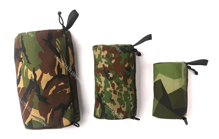 ZOID Bolsa táctica de aseo M90 camuflaje geométrico ripstop - imagen 2