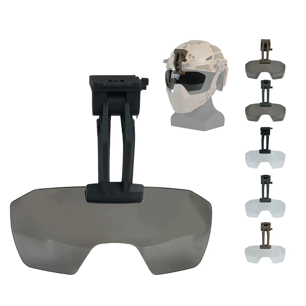 BOOIU Gafas de protección sin montura para airsoft y outdoor - imagen 5