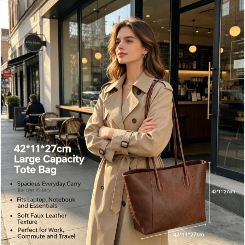 Bolso tote Maillard para mujer estilo retro